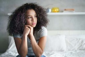 a young woman who needs a Depression Treatment Program