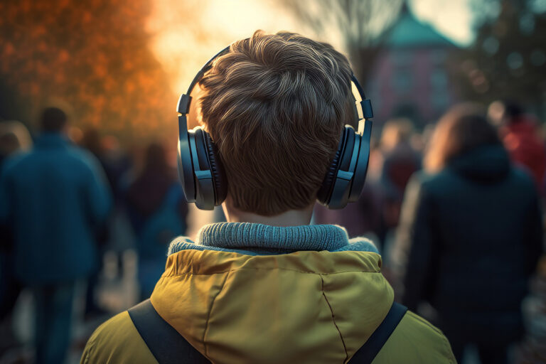 kid with headphones on wonders what is neurodivergence