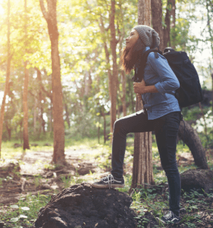 hiking and reflecting ascend healthcare