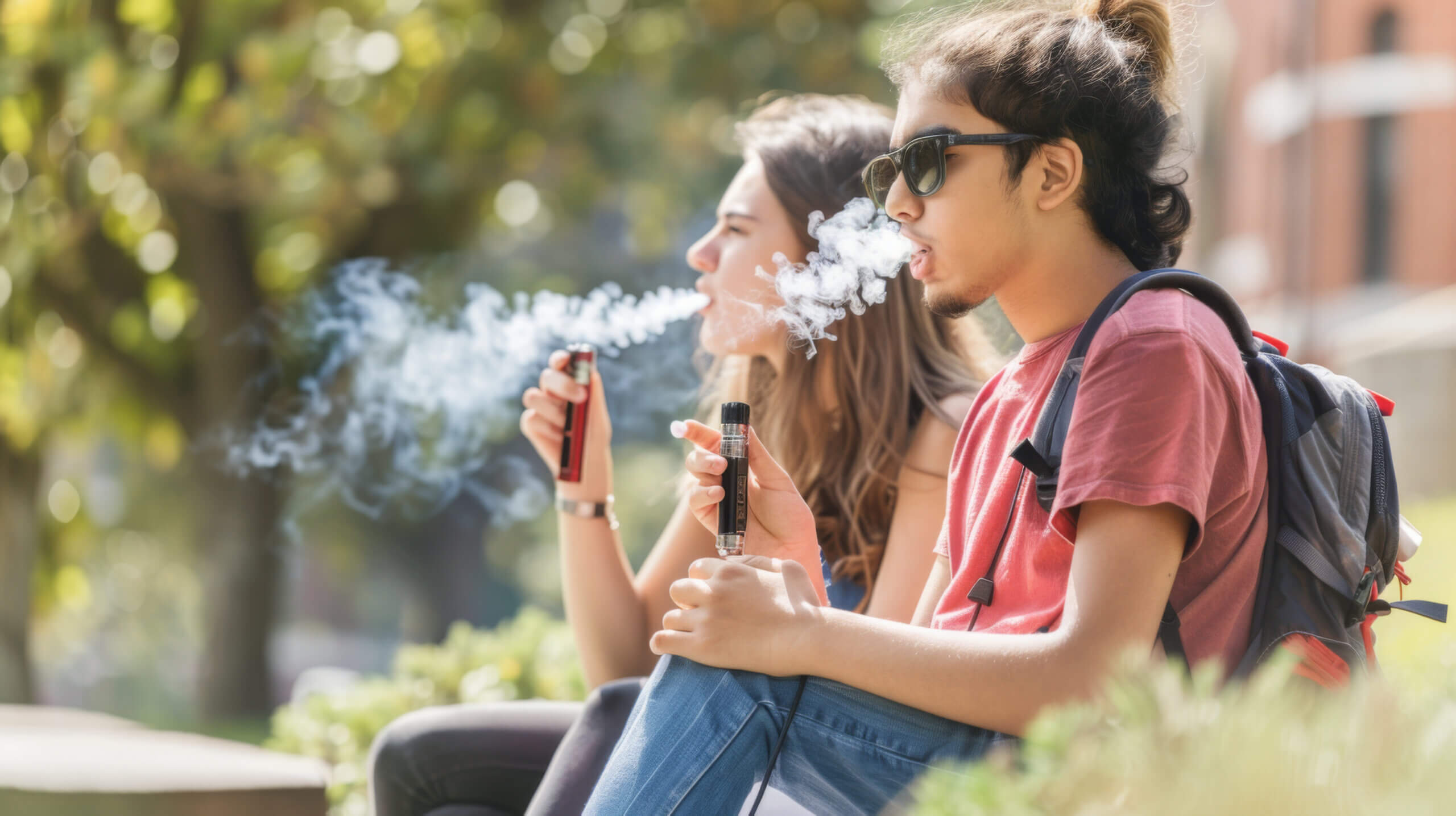 why do teens vape