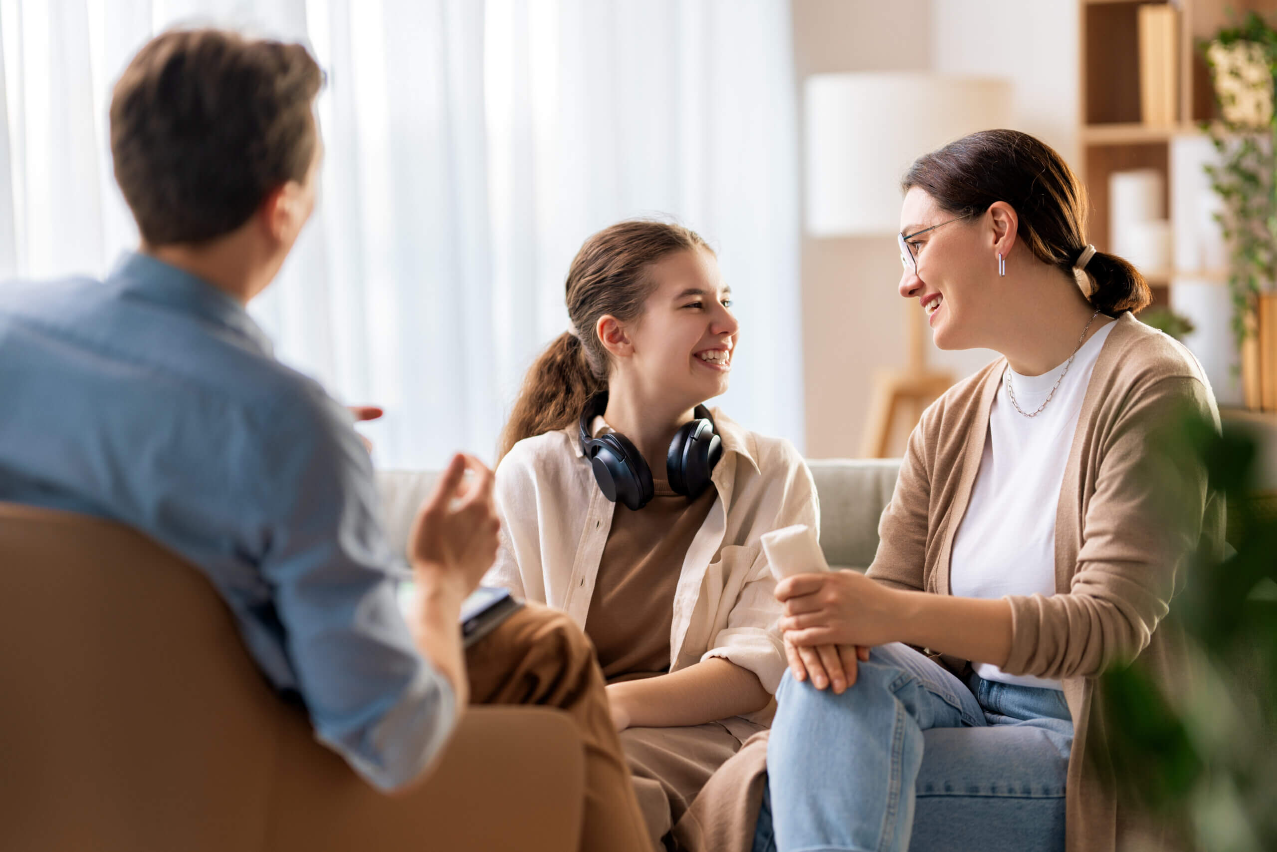 Consultation of the patient with a psychologist